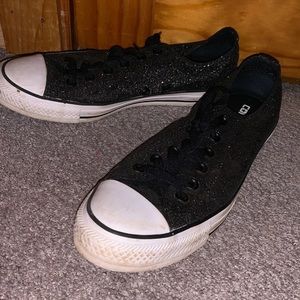 Glitter converse